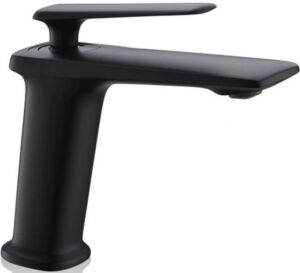 Черен смесител за баня Blandini Alure S Black