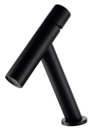 Дизайнерски черен смесител за баня Blandini S Optic