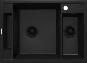 Мивка с две корита Deante Magnetic 69x50 Black