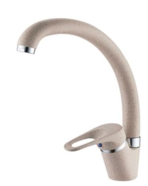Бежов кухненски смесител Blandini Silvia Beige