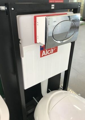 Казанче с тоалетна биде Alcaplast