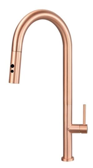 Кухненски смесител с подвижен душ Blandini Retio Rose