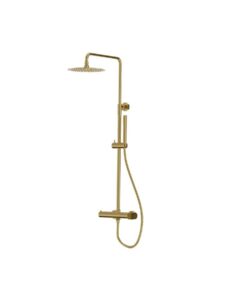 Златен душ за баня Spark Brushed Gold Златен душ за баня Spark Brushed Gold