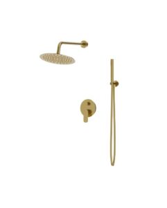 Душ система за вграждане Spark Brushed Gold