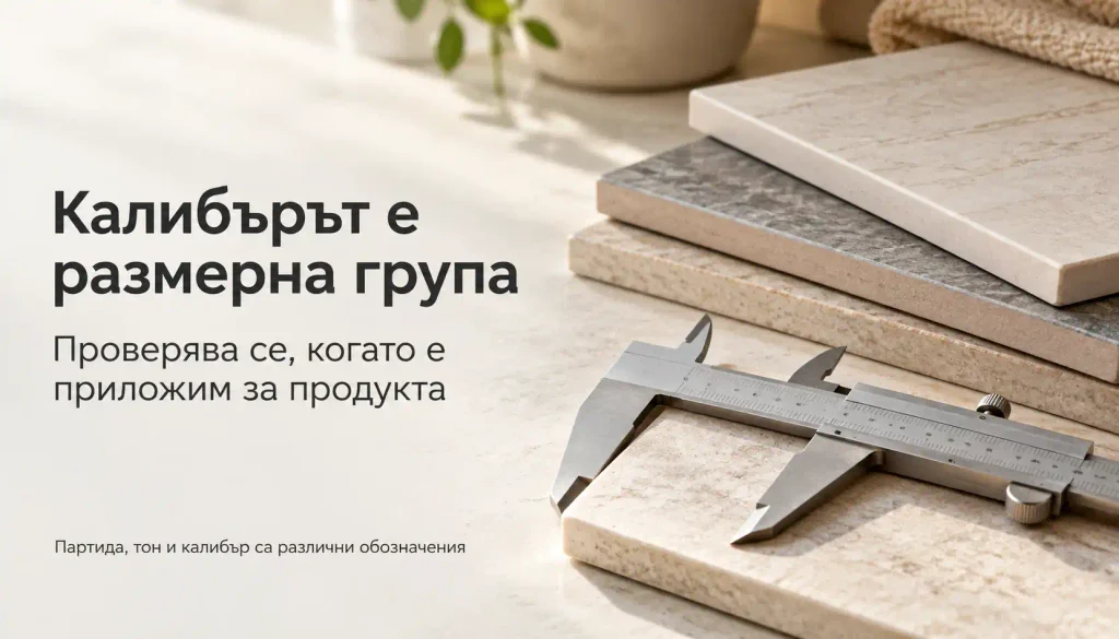 калибър плочки